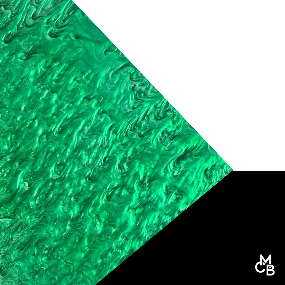 1/8" Green Pearl Cast Acrylic Sheets - Acrylic Sheets